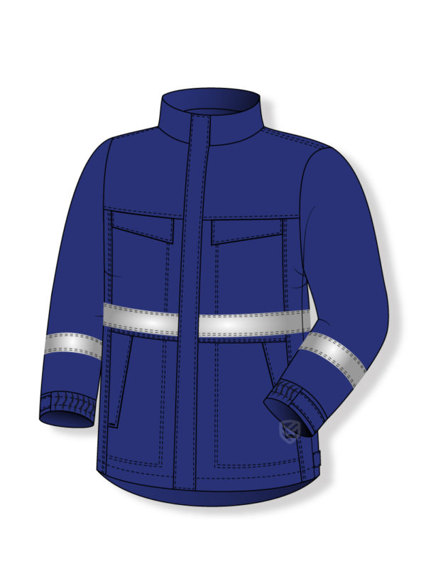 Bluza chroniąca przed działaniem łuku elektrycznego