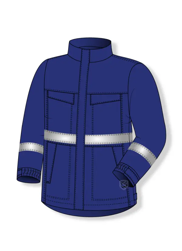 Bluza chroniąca przed działaniem łuku elektrycznego
