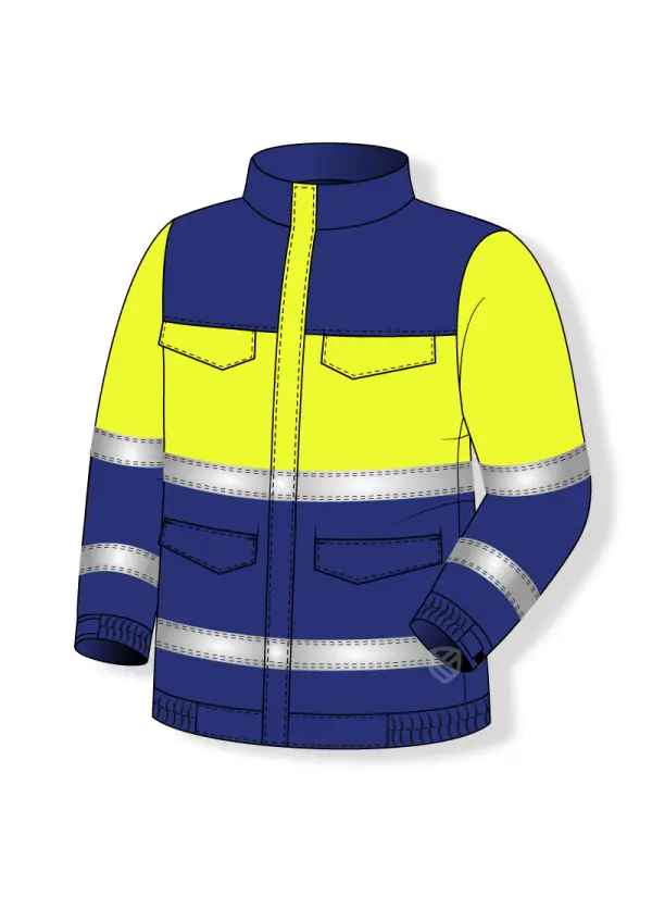 Bluza chroniąca przed działaniem łuku elektrycznego