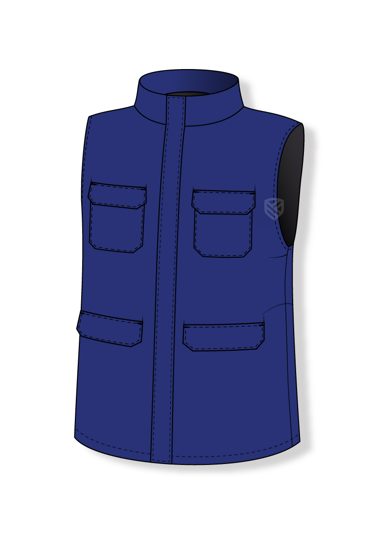 Antielectrostatic waistcoat