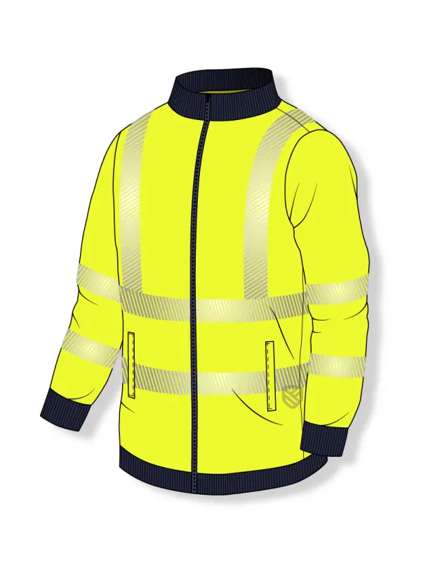 Bluza dresowa intensywnej widzialności