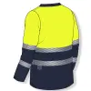 Damska koszulka s-shirt intensywnej widzialności UV 50+ 1 klasa widzialności - obrazek 2